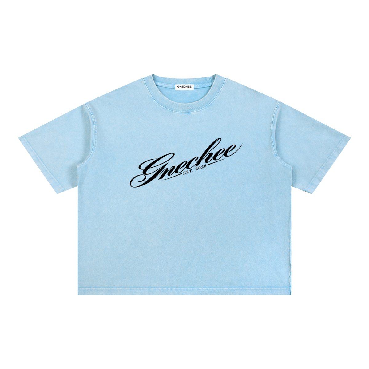 Mineral Wash Boxy Cotton T-Shirt