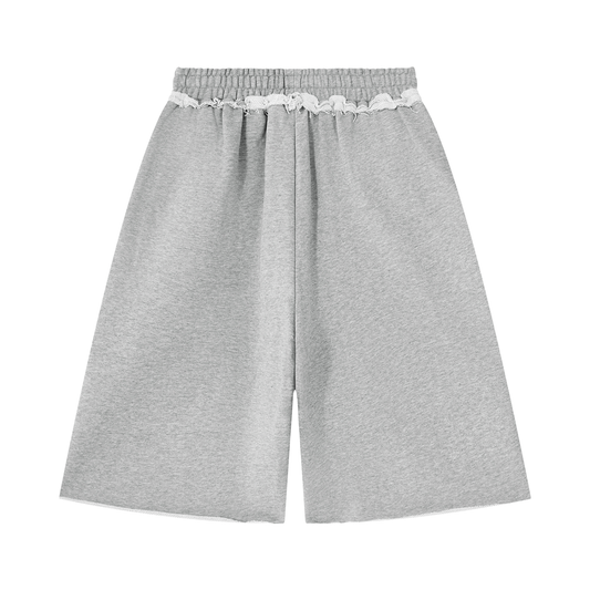 Unisex Heavyweight Raw Edge Shorts