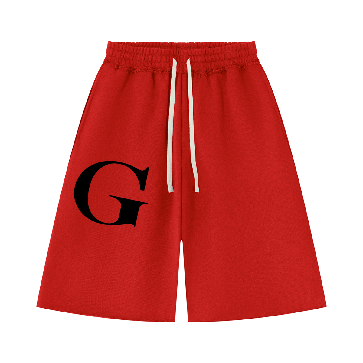 Unisex Heavyweight Raw Edge Shorts