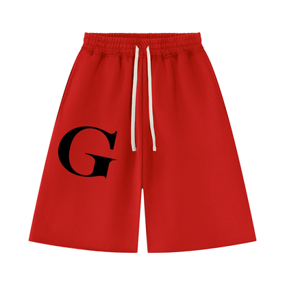 Unisex Heavyweight Raw Edge Shorts