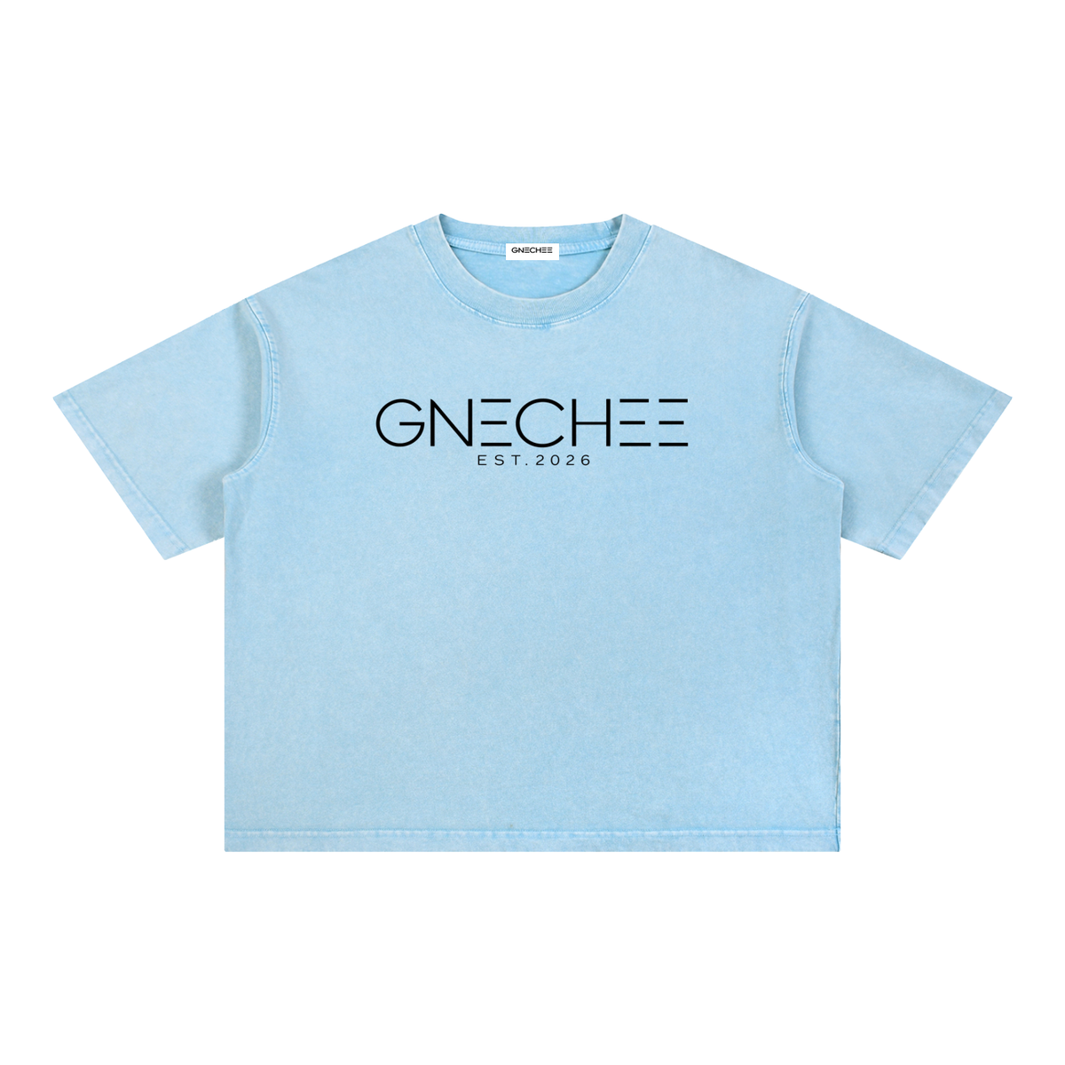 Mineral Wash Boxy Cotton T-Shirt