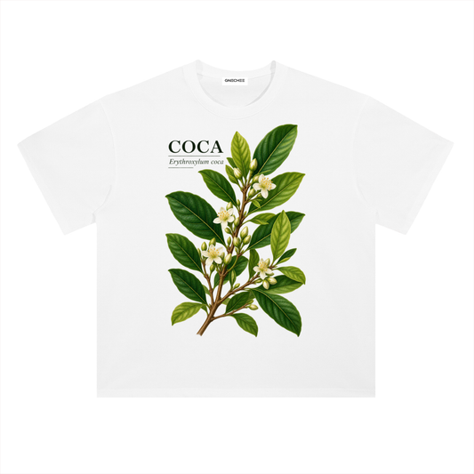 Heavyweight Drop Shoulder Cotton T-Shirt