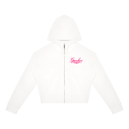Women's Crop Full Zip Hoodie
