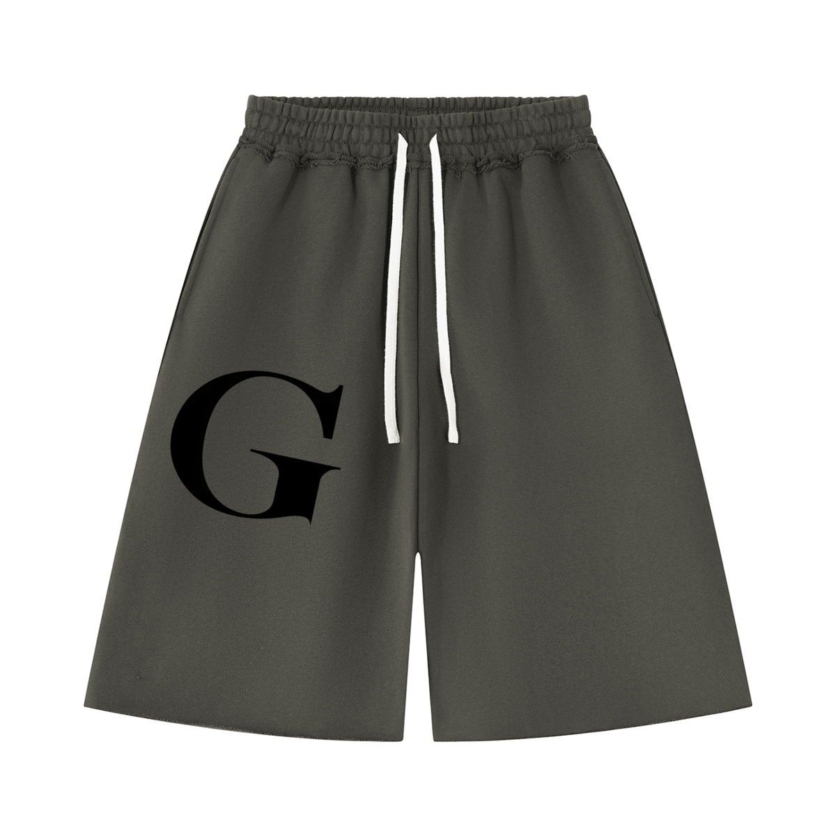 Unisex Heavyweight Raw Edge Shorts
