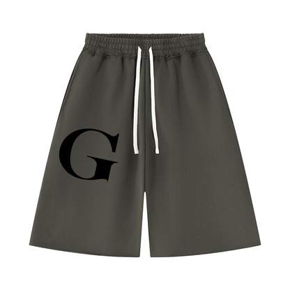 Unisex Heavyweight Raw Edge Shorts
